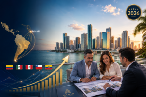 Mercado Inmobiliario de Miami 2026: Latinoamericanos Lideran Récord de Compras en Florida
