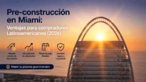 Pre-construcción en Miami: Ventajas para compradores Latinoamericanos (2026)