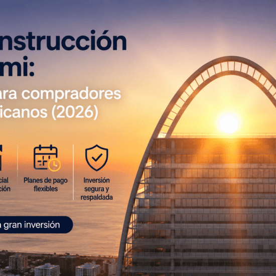 Pre-construcción en Miami: Ventajas para compradores Latinoamericanos (2026)